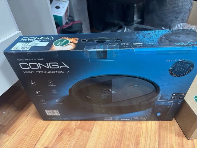 Robot aspirado Conga 1990 Conected X 
(PRECINTADO)