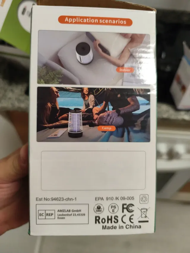 Lámpara Eléctrica USB Anti Mosquitos