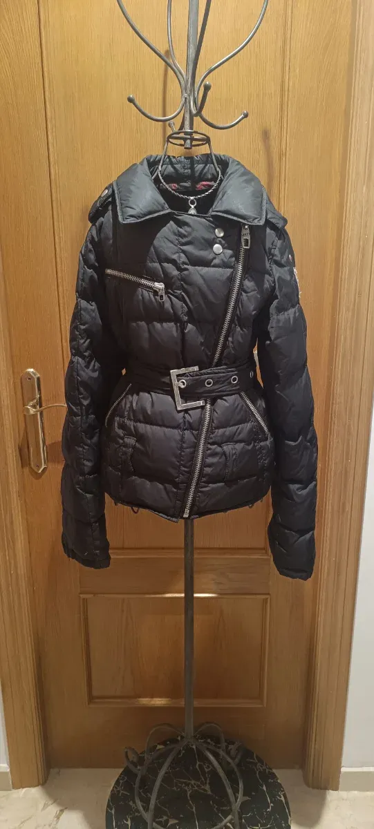 Cazadora acolchada motera