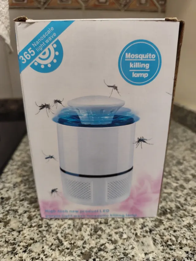 Lámpara Atrapa Mosquitos Ventilador Eléctrica