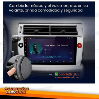 NAVEGADOR CITROEN C4 2 DIN 9" HD GPS ANDROID 11