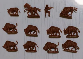 Lotto 12 Soldatini Atlantic 1/72 H0