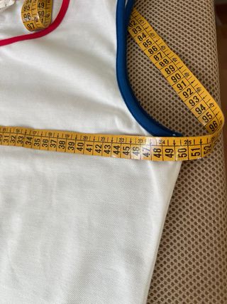 Vestido rayas azul y blanco Talla 40