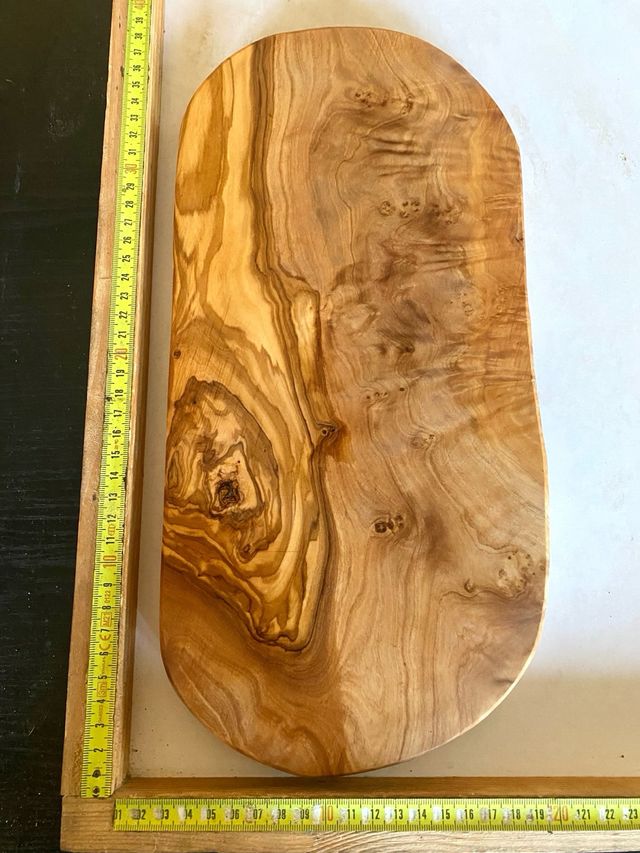 Tabla cortar madera de olivo