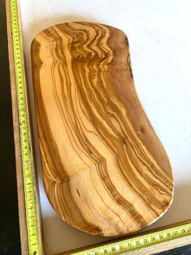 Tabla cortar madera de olivo