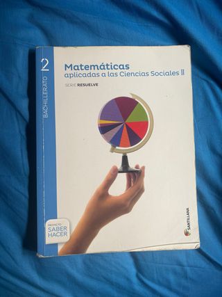 Matemáticas aplicadas a las Ciencias
Sociales II