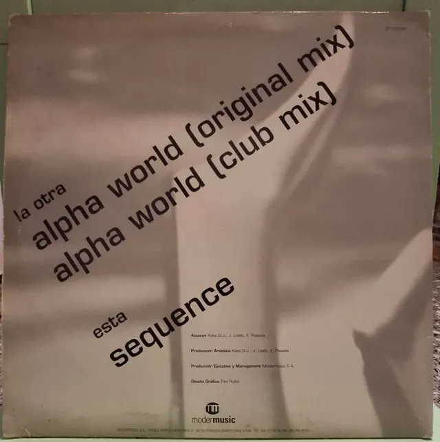Vinilo Alpha - Alpha World