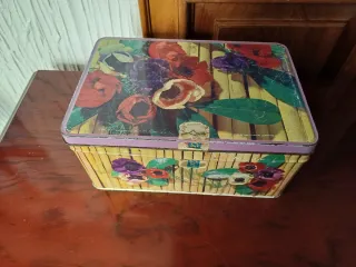 2 Cajas Metálicas Vintage Cola Cao