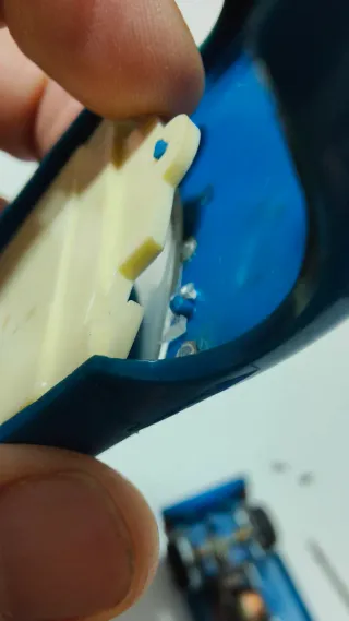 Ford GT Exin Azul Oscuro c-35 + desguace azul y bl