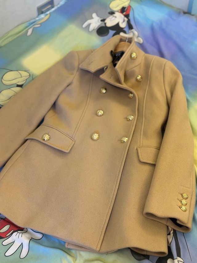 Abrigo Zara Beige