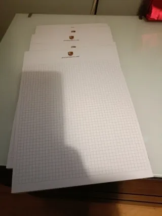 Bloco quadricular Vendo 5 blocos por 10 euros