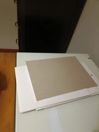 Bloco quadricular Vendo 5 blocos por 10 euros