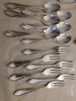 Servizio Posate Alpaca Silverplate 6 Persone