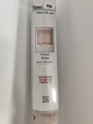 Pacchetto tende Forum Beige 180x175 cm