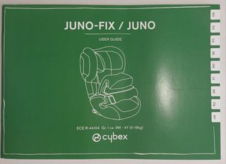 Silla Coche Cybex Juno 2-Fix Grupo 1