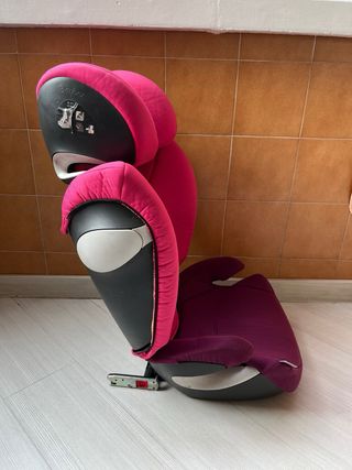 Silla coche Cybex rosa