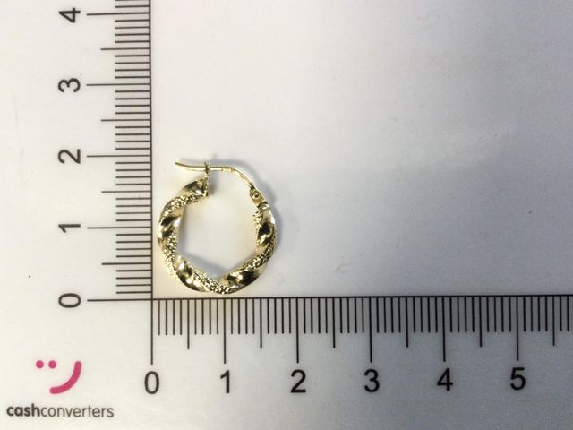 E624377-105 Argollas Oro 18K