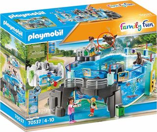 Acuario Playmobil con figuras y accesorios
