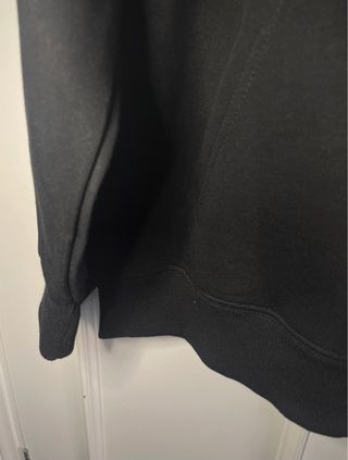 Supreme Sudadera con Capucha Cruz Logo Negro