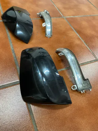 Carcasa Espejo + Intermitente BMW Negro