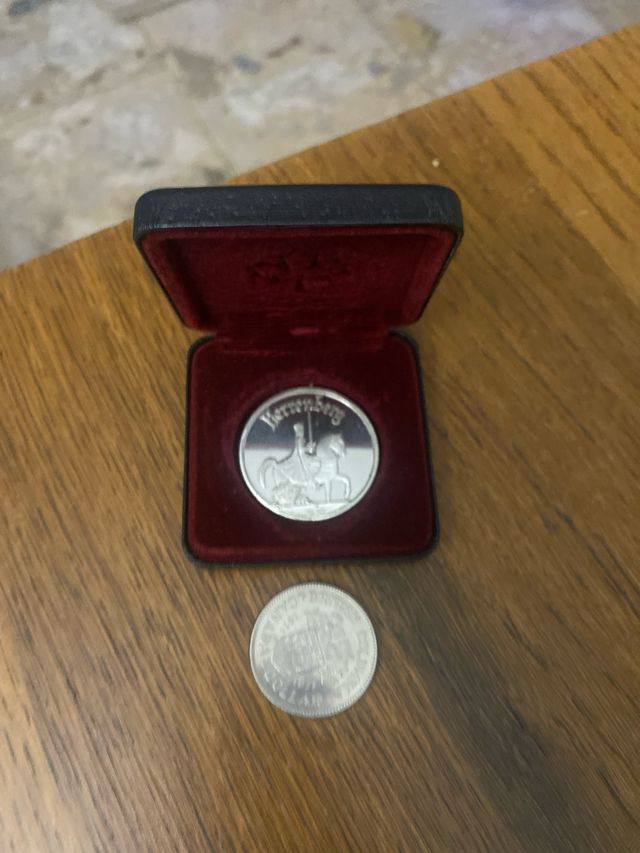 Moneta in argento Herrenberg + Elisabetta