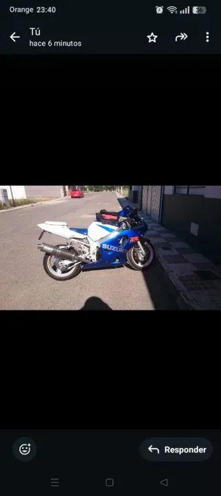 Suzuki GSXR 600 K1 - 40.000 km