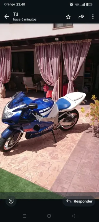 Suzuki GSXR 600 K1 - 40.000 km