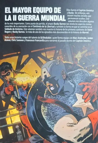 Cómic CAPITAN AMERICA Y BUCKY