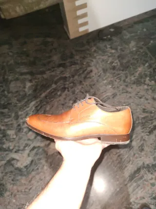 Scarpe eleganti uomo marroni con tacco
