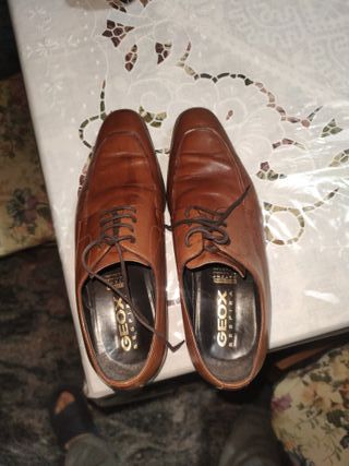 Scarpe eleganti uomo marroni con tacco