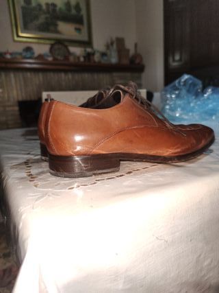 Scarpe eleganti uomo marroni con tacco