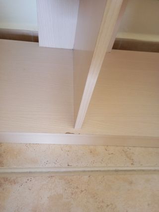 Librería modular cubos madera