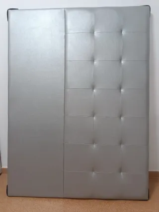 Cabecero Plata Polipiel Cama 150