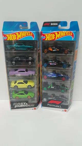 Hot Wheels 2 Packs Fast & Furious y F1