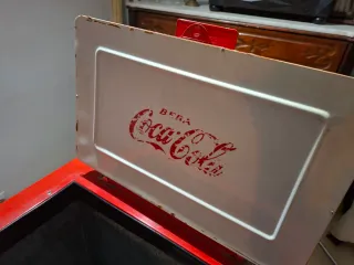 Nevera Coca Cola Vintage Roja