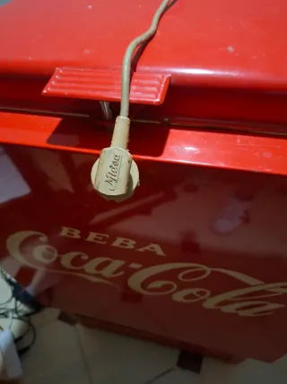 Nevera Coca Cola Vintage Roja