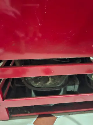 Nevera Coca Cola Vintage Roja