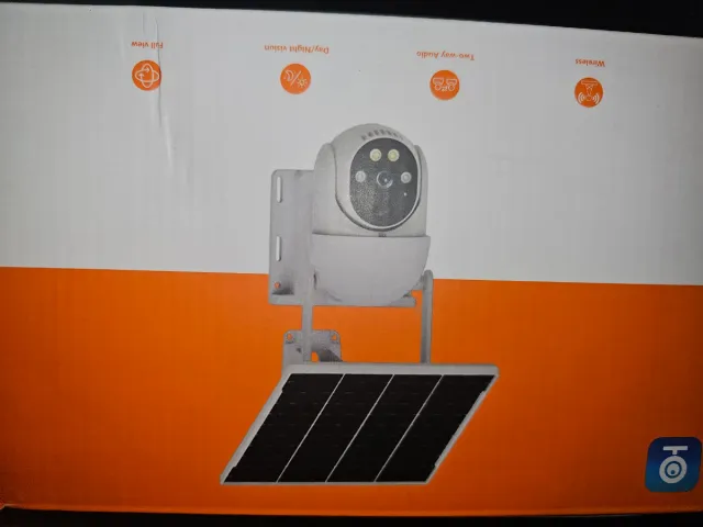 Cámara Solar WiFi con Visión Nocturna