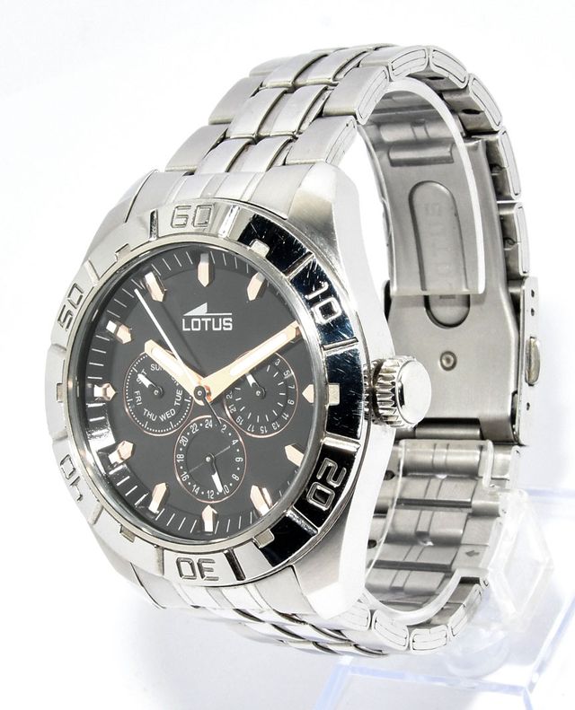 Lotus 15814 Preto e Prata