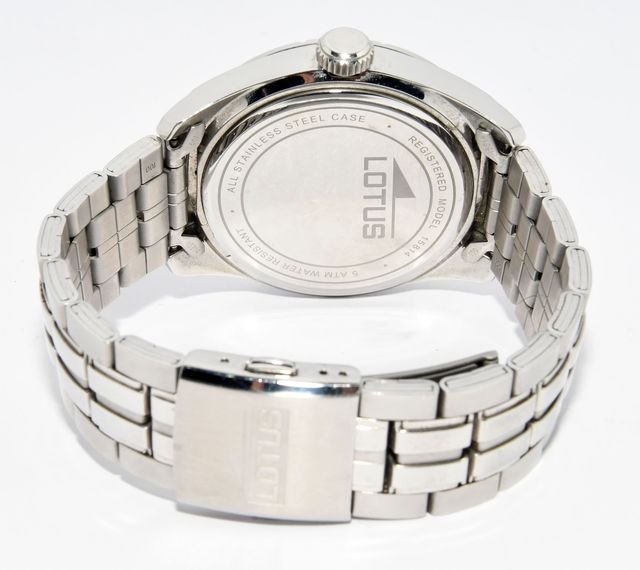 Lotus 15814 Preto e Prata