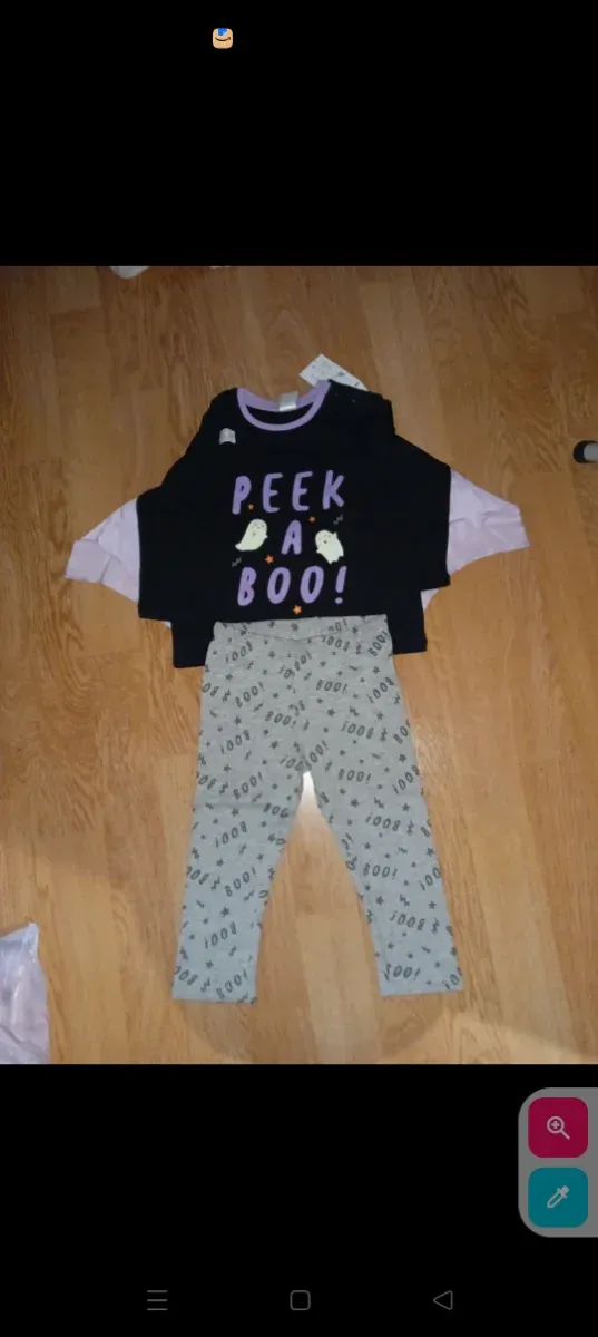 Pijama o disfraz murciélago que brilla