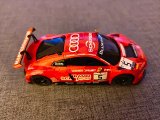 Scalextric Audi R8 LMS Schramm Advance (sin luces)