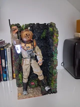 Figura Buzo Clásico Acción Man Maqueta