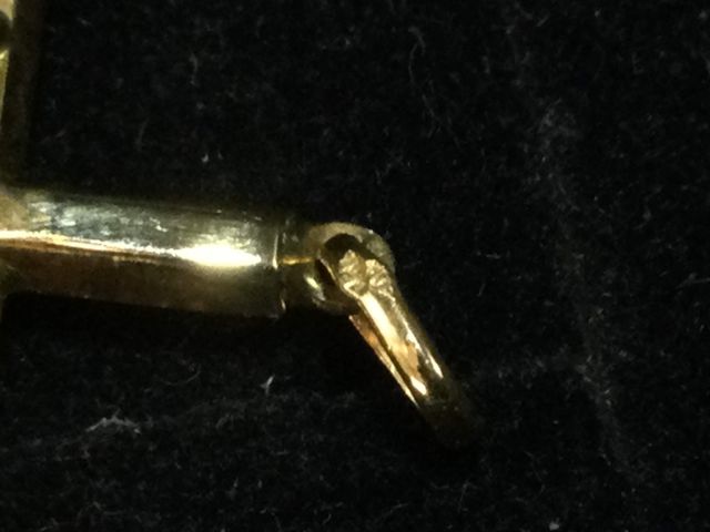 E624153-1 Crucifijo Oro 18K