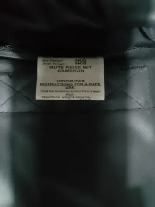 Mochila depósito moto Cameron