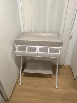 Cambiador bañera bebé