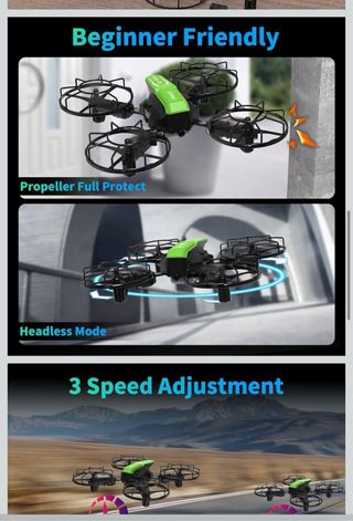 LE-IDEA Dron IDEA9 Mini RC 360 Flips •PRECINTADO•