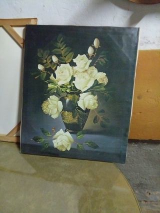 Láminas de cuadros con marco de madera