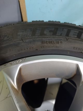 4 Llantas Peugeot 607  Michelin 225/50 R17