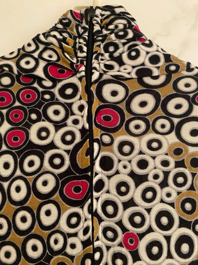 Vestido Mango Multicolor Círculos